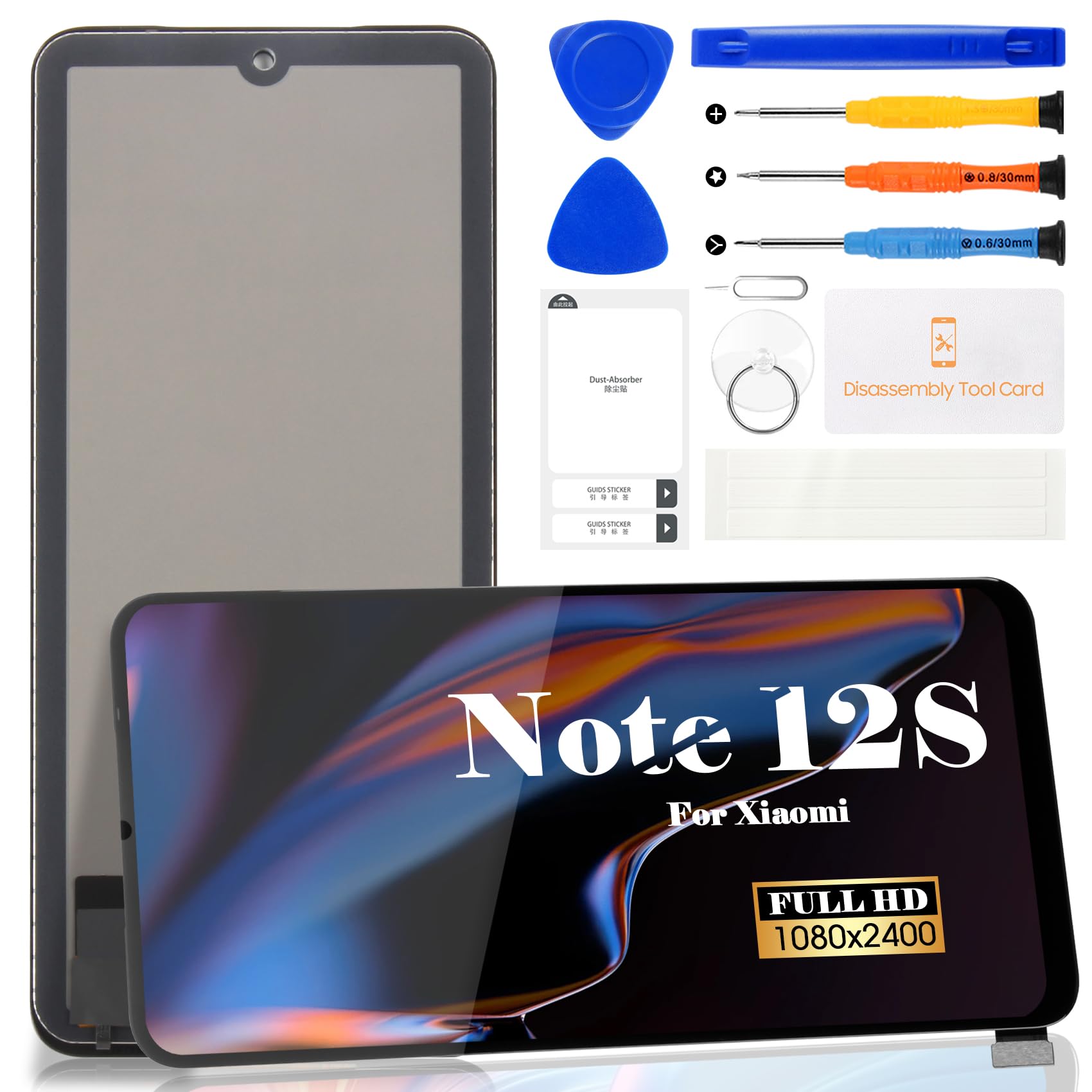 Amazon.com: SRJTEK for Xiaomi Redmi Note 12S LCD Screen